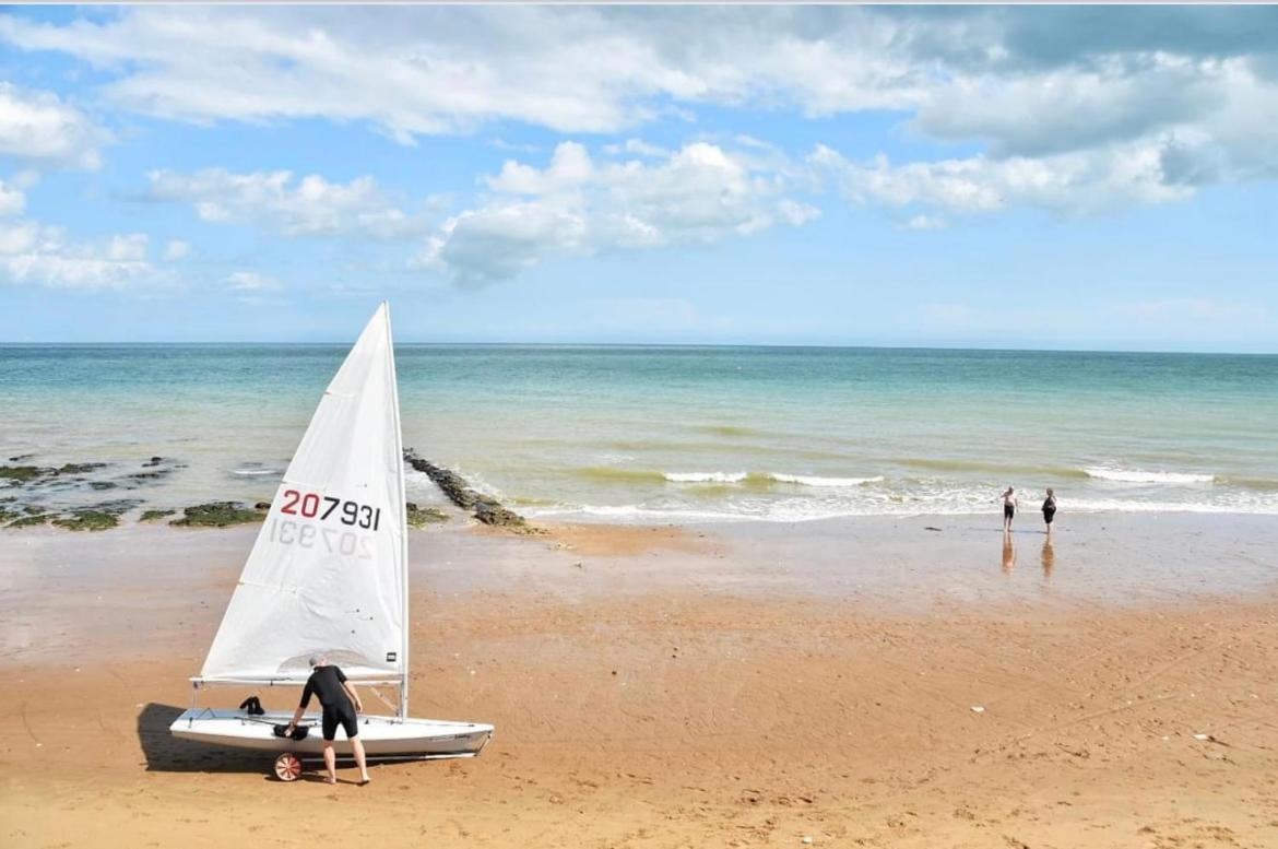 Central, Seaview Apartment, 3 Beds, 2 Baths, Kid & Dog Friendly At The Lookout Broadstairs Zewnętrze zdjęcie